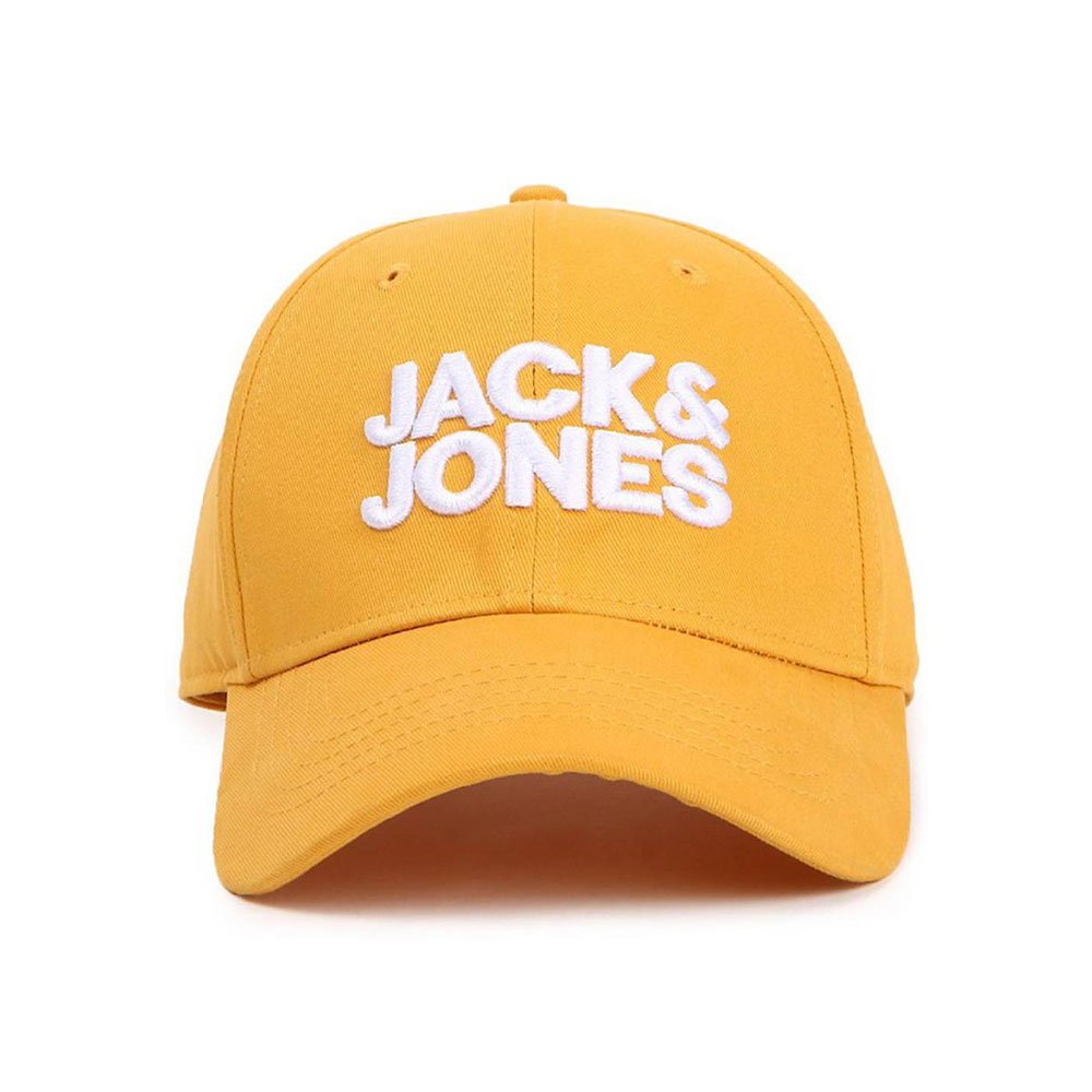 Jack & Jones Men Green & Yellow Embroidered Cap - الصورة 5