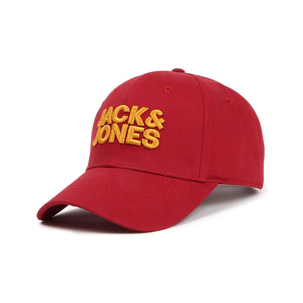 Jack & Jones Men Green & Yellow Embroidered Cap - الصورة 8